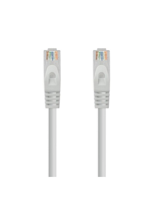Cable de Red RJ45 UTP Nanocable 10.20.1810 Cat.6/ 10m/ Gris