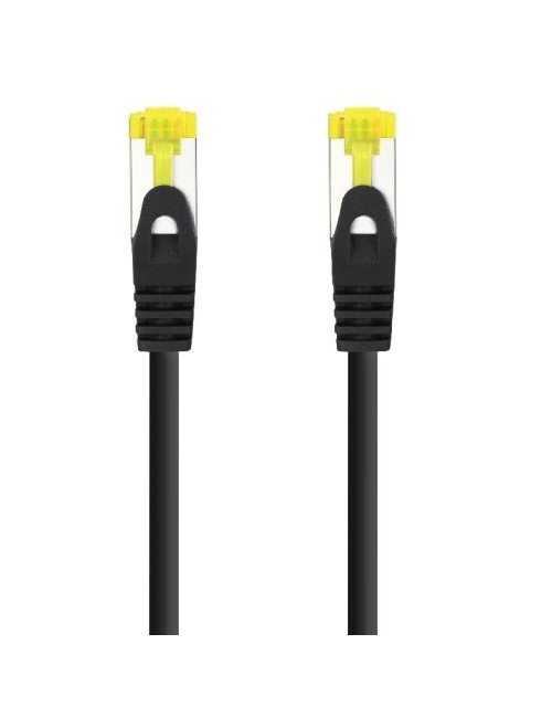 Cable de Red RJ45 SFTP Nanocable 10.20.1900-L25-BK Cat.6A/ LSZH/ 25cm/ Negro