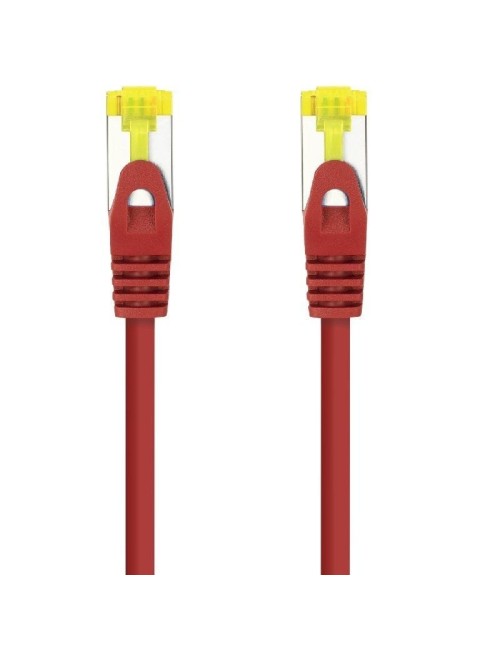 Cable de Red RJ45 SFTP Nanocable 10.20.1900-L25-R Cat.6A/ LSZH/ 25cm/ Rojo