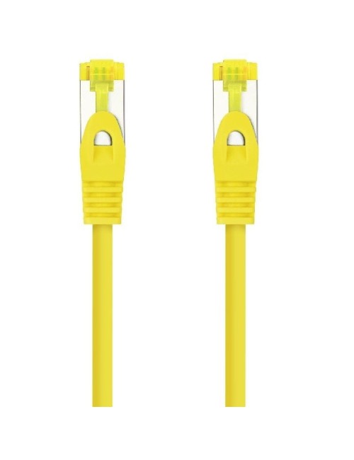 Cable de Red RJ45 SFTP Nanocable 10.20.1900-L25-Y Cat.6A/ LSZH/ 25cm/ Amarillo