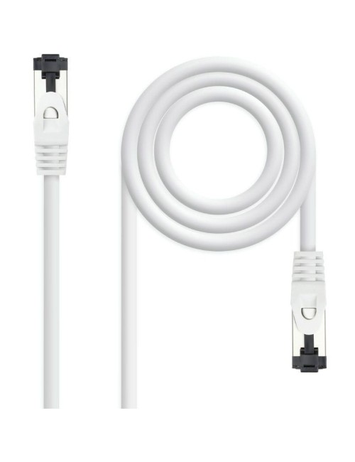 Cable de Red RJ45 SSTP Nanocable 10.20.2000-W Cat.8.1/ 50cm/ Blanco