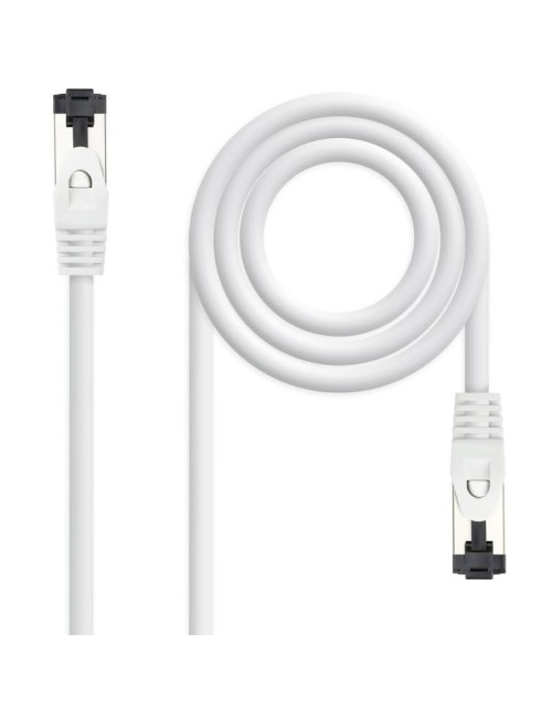 Cable de Red RJ45 SSTP Nanocable 10.20.2002-W Cat.8.1/ 2m/ Blanco