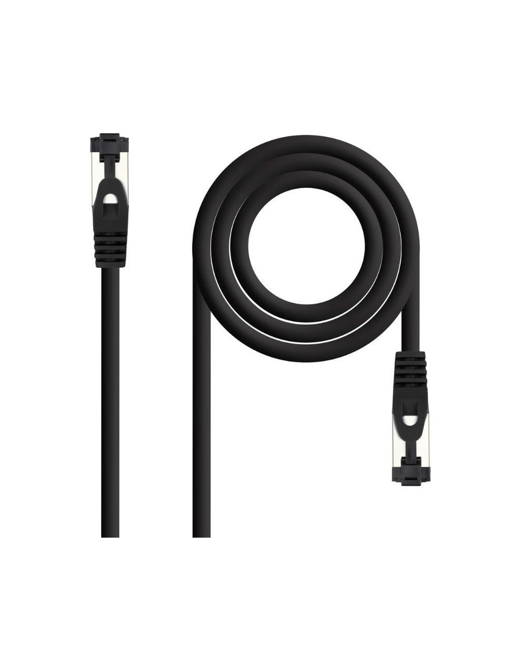 Cable de Red RJ45 SSTP Nanocable 10.20.2010-BK Cat.8.1/ 10m/ Negro