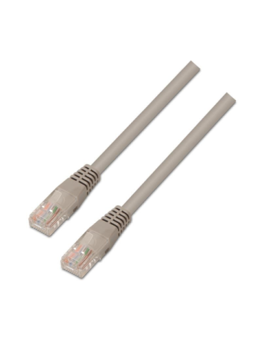 Cable de Red RJ45 UTP Nanocable 10.20.0110 Cat.5/ 10m/ Gris