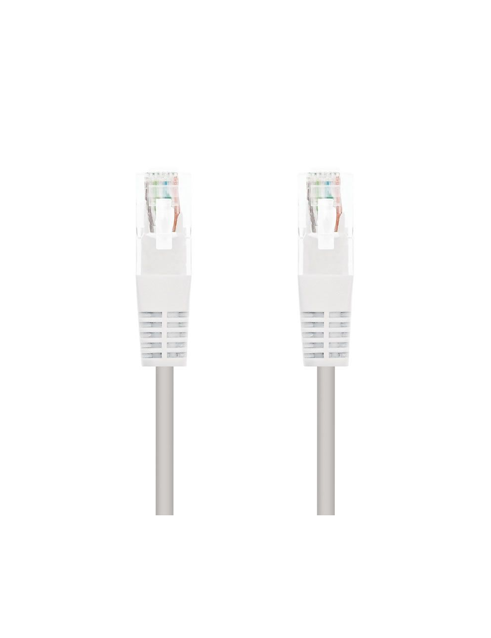 Cable de Red RJ45 UTP Nanocable 10.20.0110-W Cat.5/ 10m/ Blanco