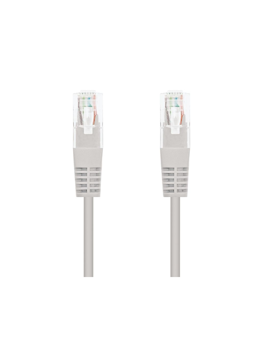 Cable de Red RJ45 UTP Nanocable 10.20.0401 Cat.6/ 1m/ Gris