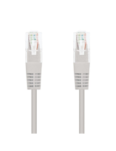Cable de Red RJ45 UTP Nanocable 10.20.0403 Cat.6/ 3m/ Gris