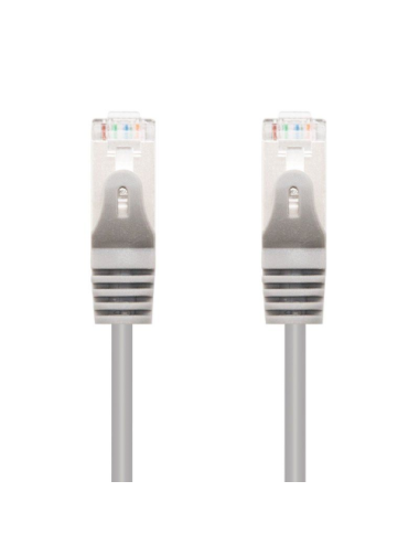 Cable de Red RJ45 FTP Nanocable 10.20.0810 Cat.6/ 10m/ Gris