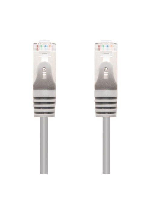 Cable de Red RJ45 FTP Nanocable 10.20.0810 Cat.6/ 10m/ Gris