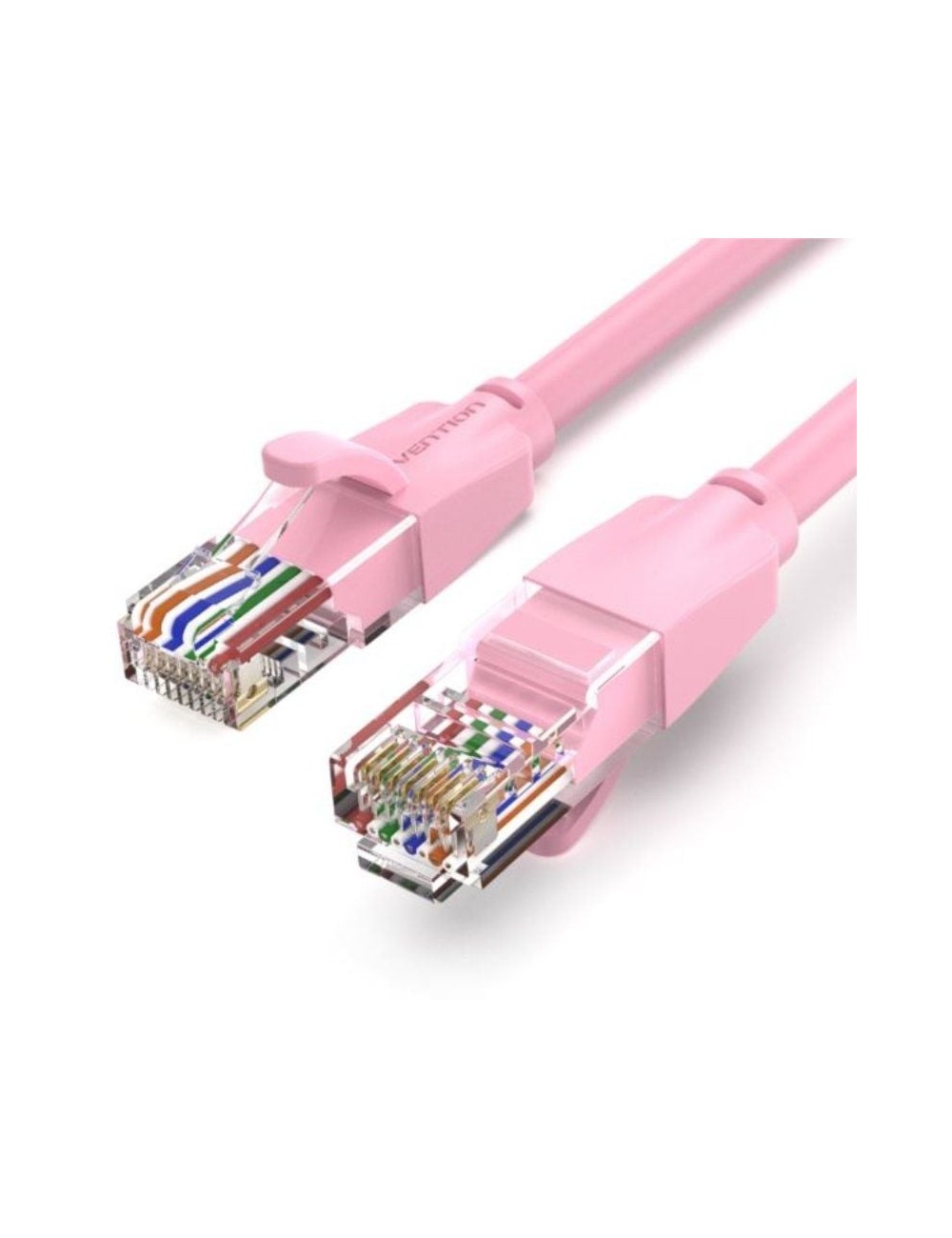 Cable de Red RJ45 UTP Vention IBEPF Cat.6/ 1m/ Rosa