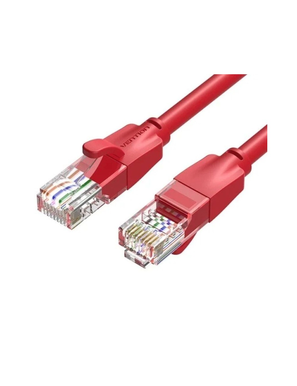 Cable de Red RJ45 UTP Vention IBERF Cat.6/ 1m/ Rojo