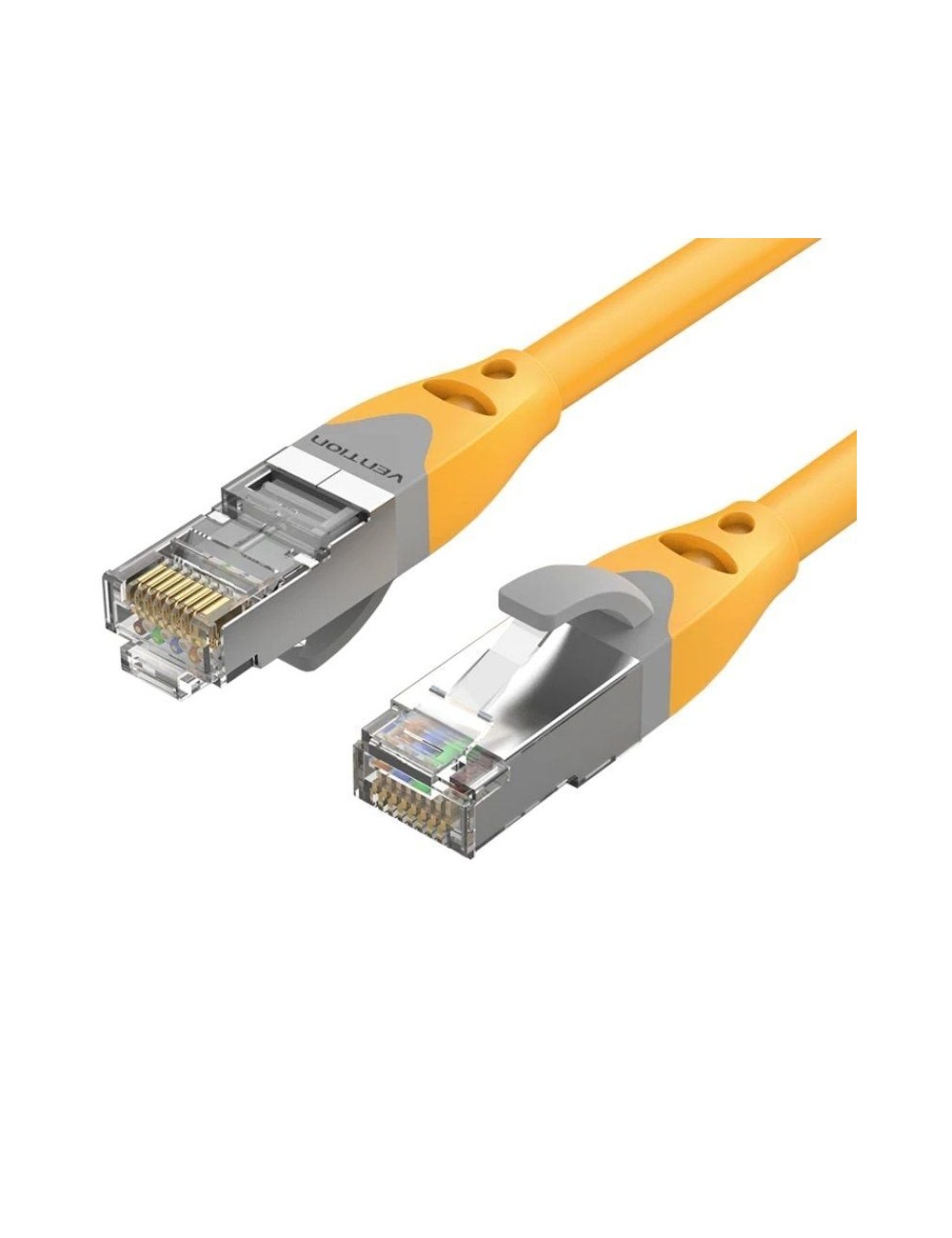 Cable de Red RJ45 SFTP Vention IBHYF Cat.6a/ 1m/ Naranja
