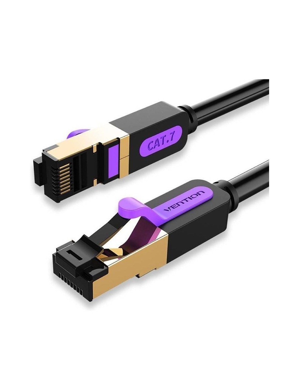 Cable de Red RJ45 SFTP Vention ICDBN Cat.7/ 15m/ Negro