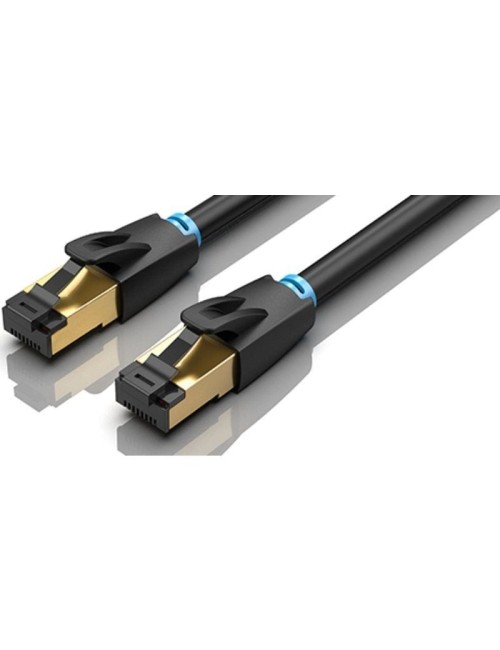 Cable de Red RJ45 SFTP Vention IKABQ Cat.8/ 20m/ Negro