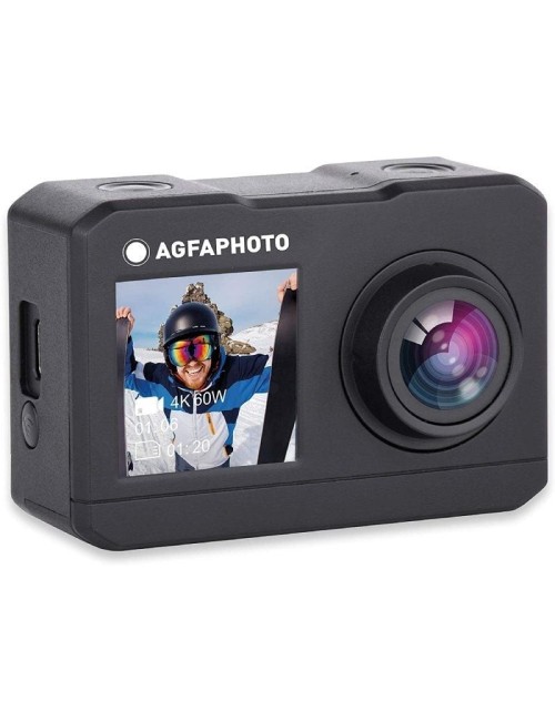 Cámara Digital Deportiva AgfaPhoto AC7000 2.7K/ 16MP/ Ángulo de visión 120º/ Gris