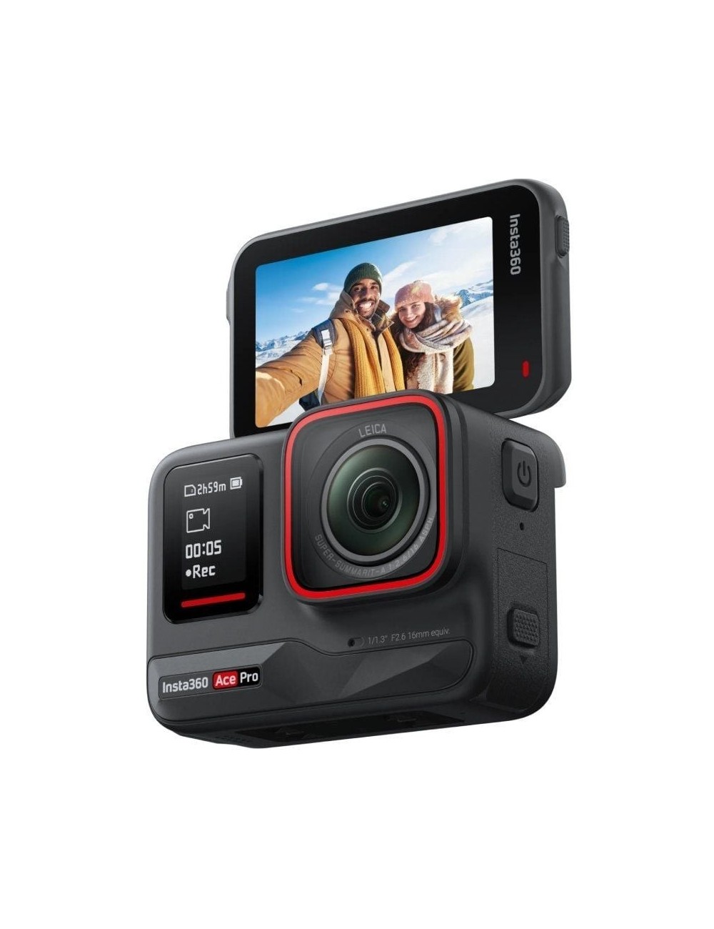 Cámara Digital Deportiva Insta360 Ace Pro/ 8K/ Ángulo de visión 180º/ Negra