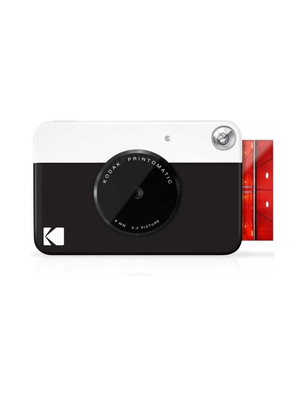Cámara Digital Instantánea Kodak Printomatic/ 5MP/ Tamaño Foto 2'x3'/ Negra