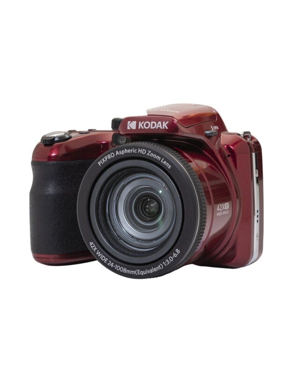 Cámara Digital Kodak Pixpro AZ425/ 20MP/ Zoom Óptico 42x/ Roja