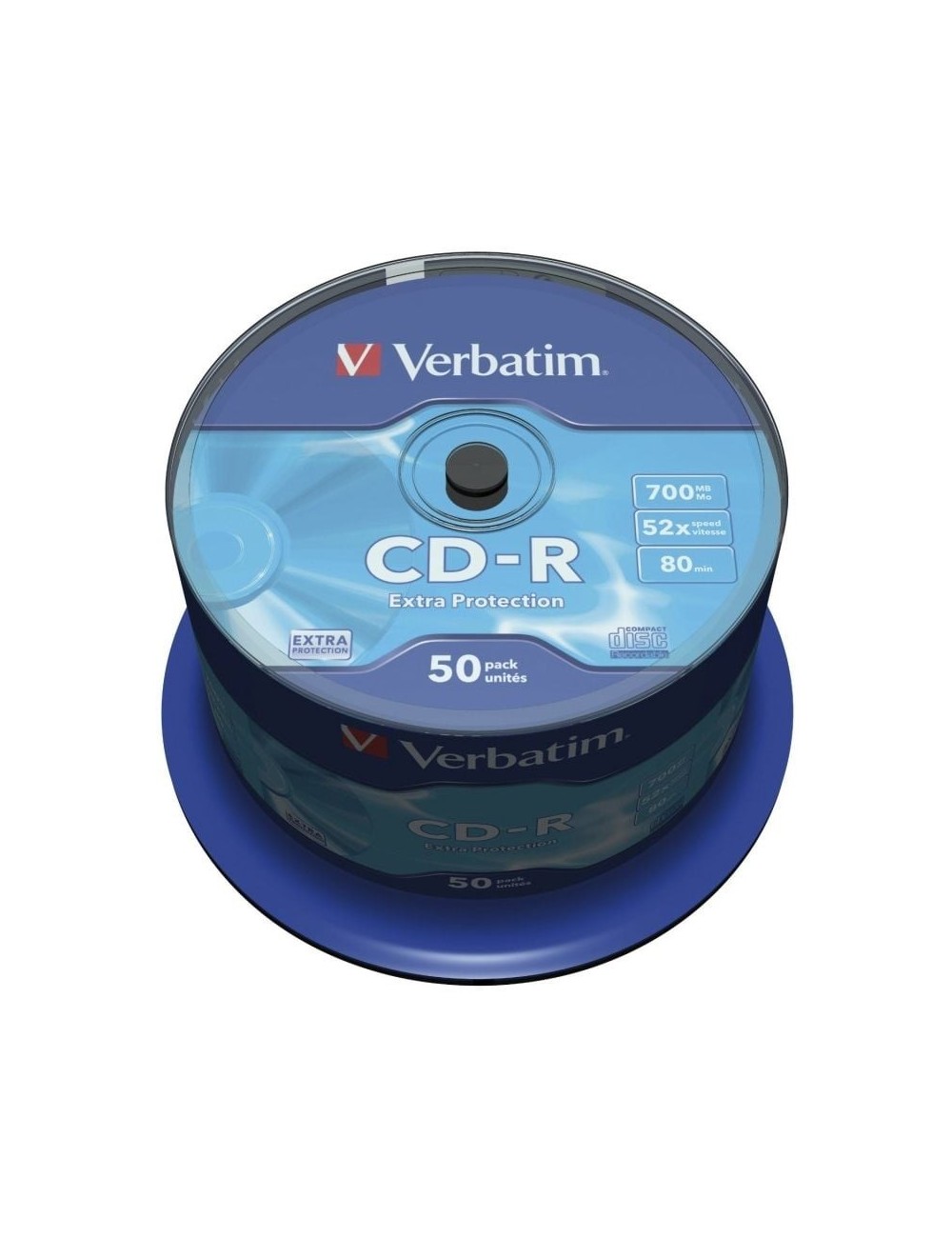 CD-R Verbatim Datalife 52X/ Tarrina-50uds