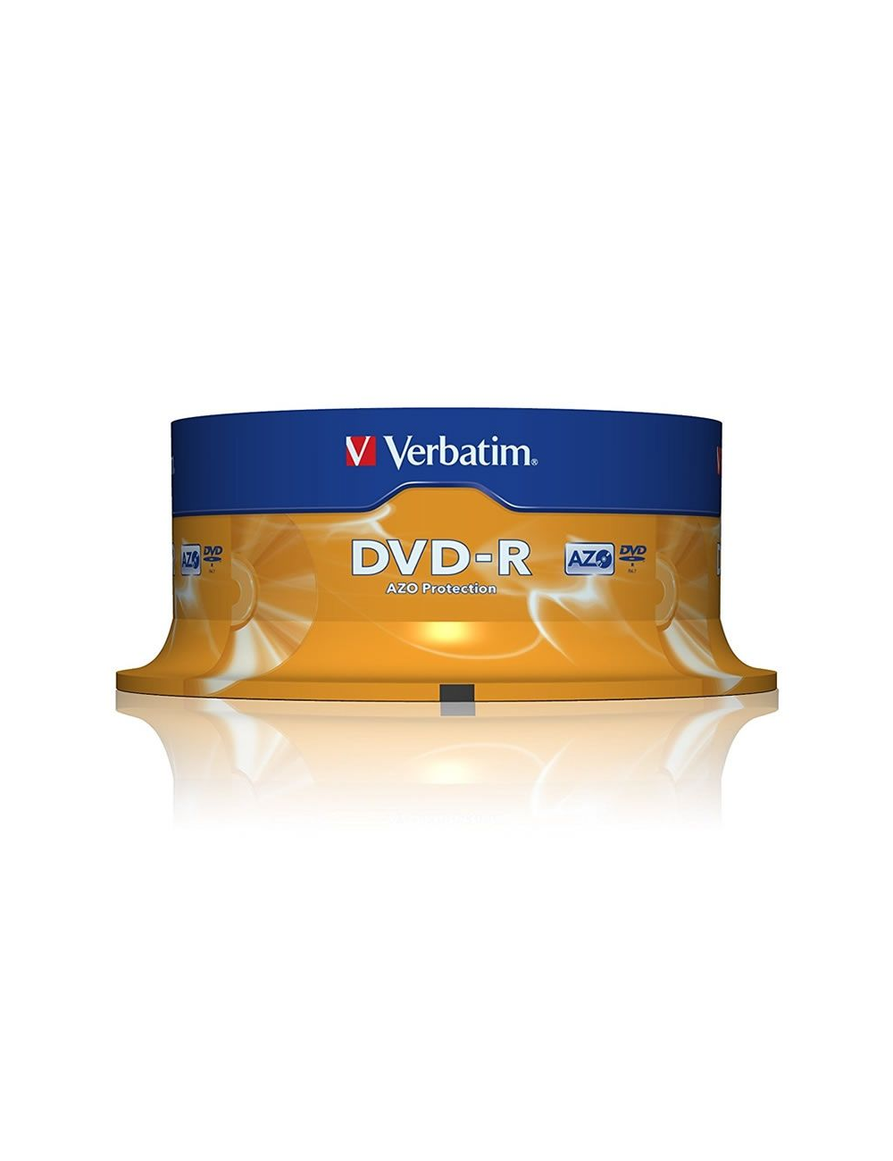 DVD-R Verbatim Advanced AZO 16X/ Tarrina-25uds