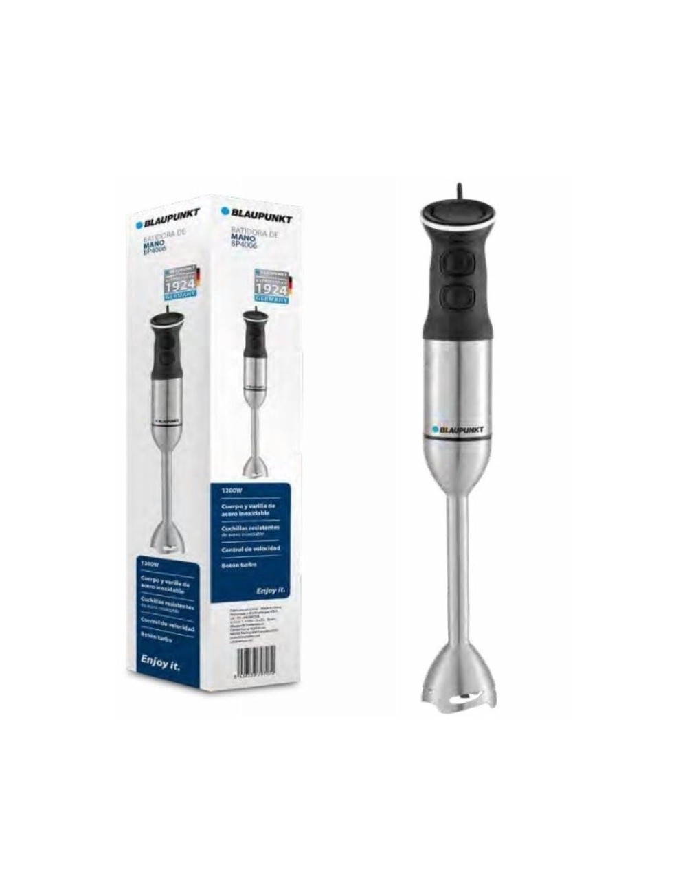 Batidora de mano Blaupunkt BP4006/ 1200W