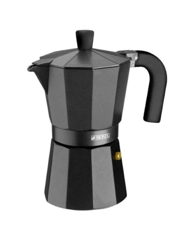 Cafetera Italiana Monix Noir M640009/ 9 Tazas/ Negra