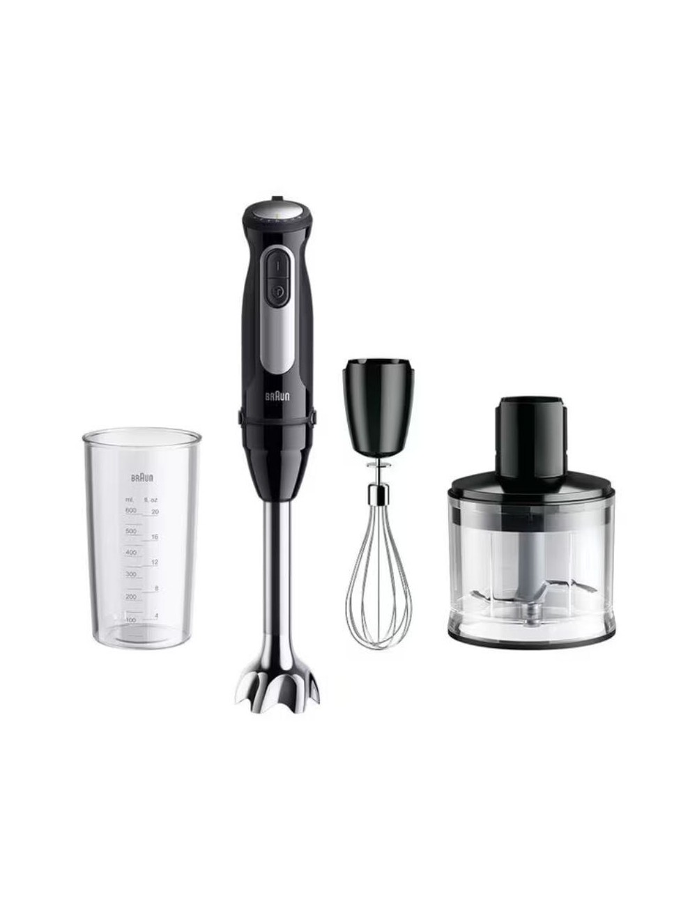 Batidora de mano Braun MultiQuick 5 Pro Hand Blender MQ 55236 M/ 1000W/ 26 Velocidades