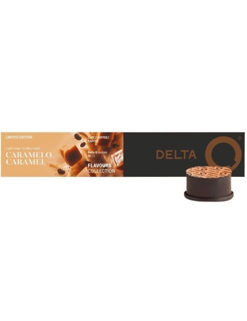 Cápsula Delta Caramelo para cafeteras Delta/ Caja de 10