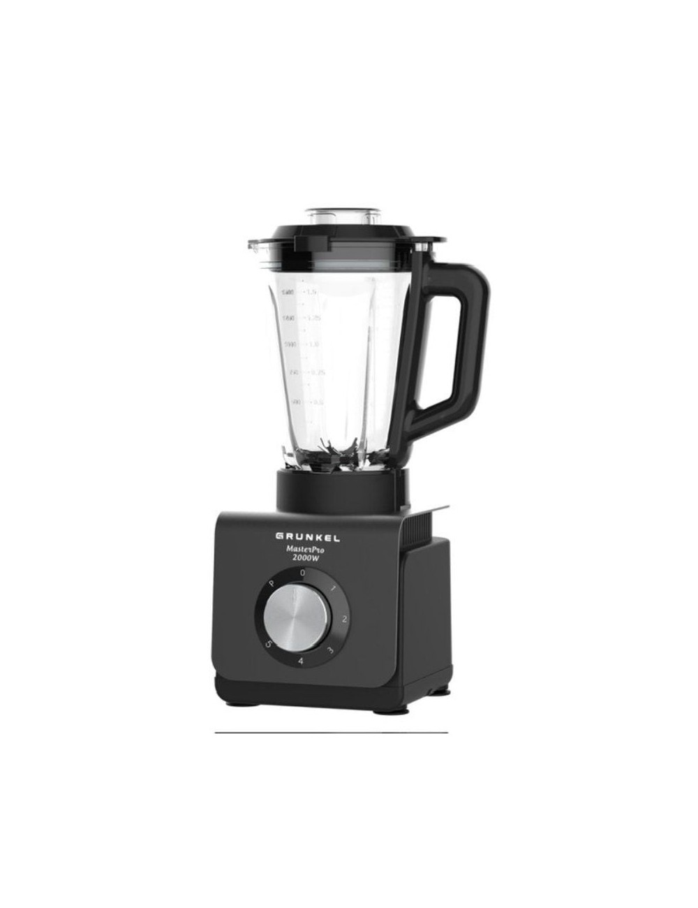 Batidora de vaso Grunkel BAT-2000MASTERPRO/ 2000W/ 5 Velocidades/ Capacidad 1.5L