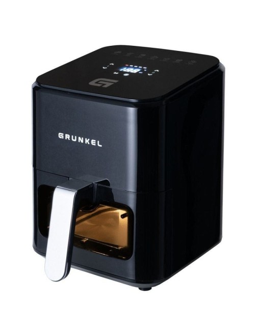Freidora por Aire Airfryer / Sin Aceite Grunkel Black Easy Fryer/ 1200W/ Capacidad 4L