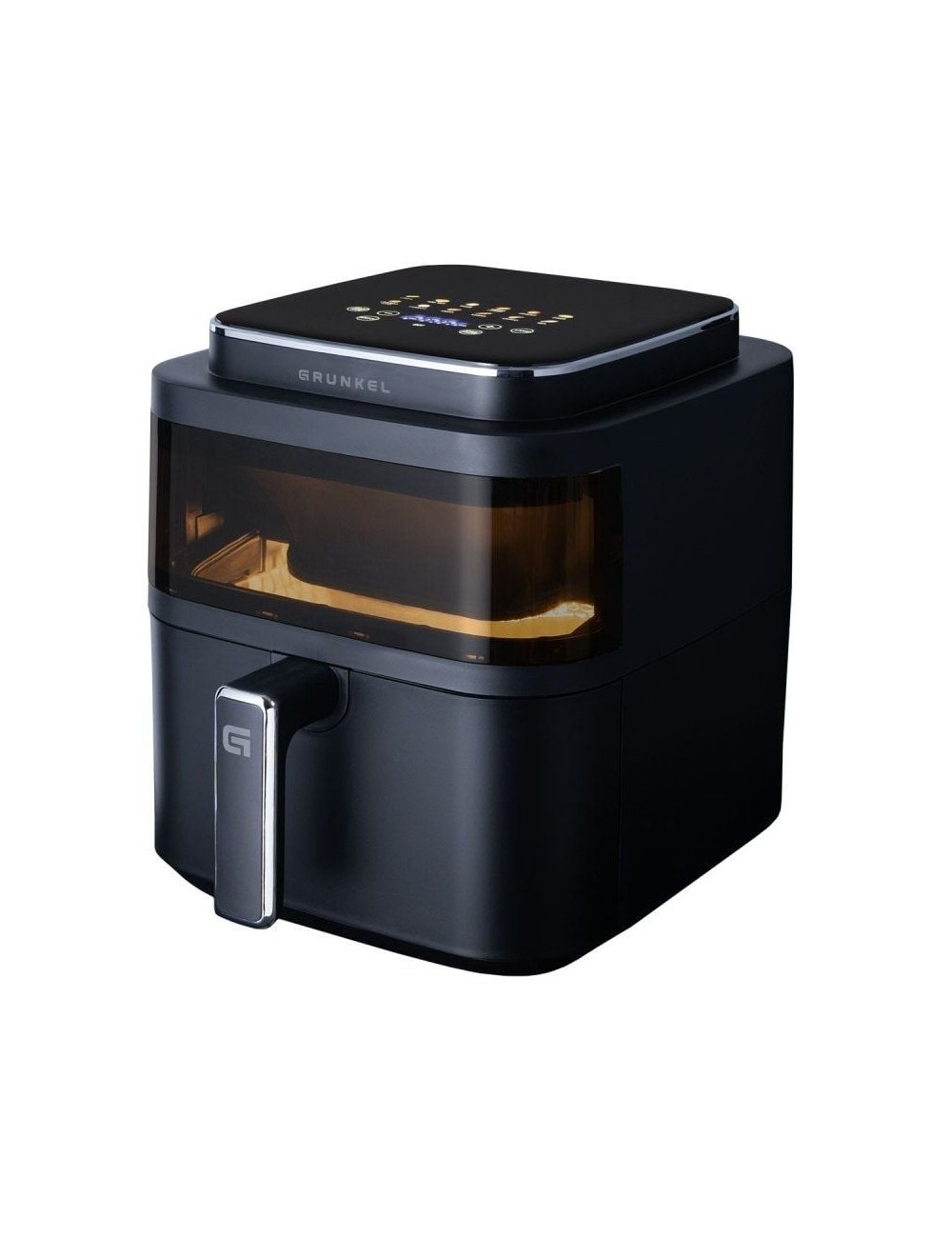 Freidora por Aire Airfryer / Sin Aceite Grunkel Black Light Fryer/ 1400W/ Capacidad 6L