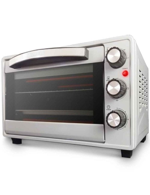 Horno de Sobremesa Grunkel HR-23SILVER/ 1600W/ Capacidad 23L/ Plata