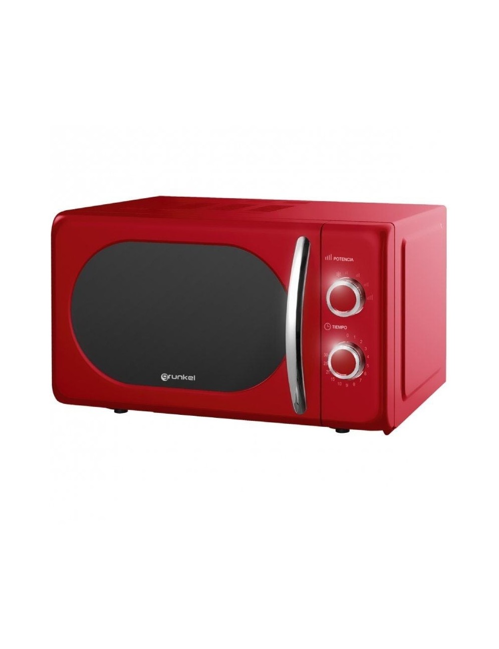 Microondas Grunkel Vintage MW-20ROJO/ 700W/ Capacidad 20L/ Rojo