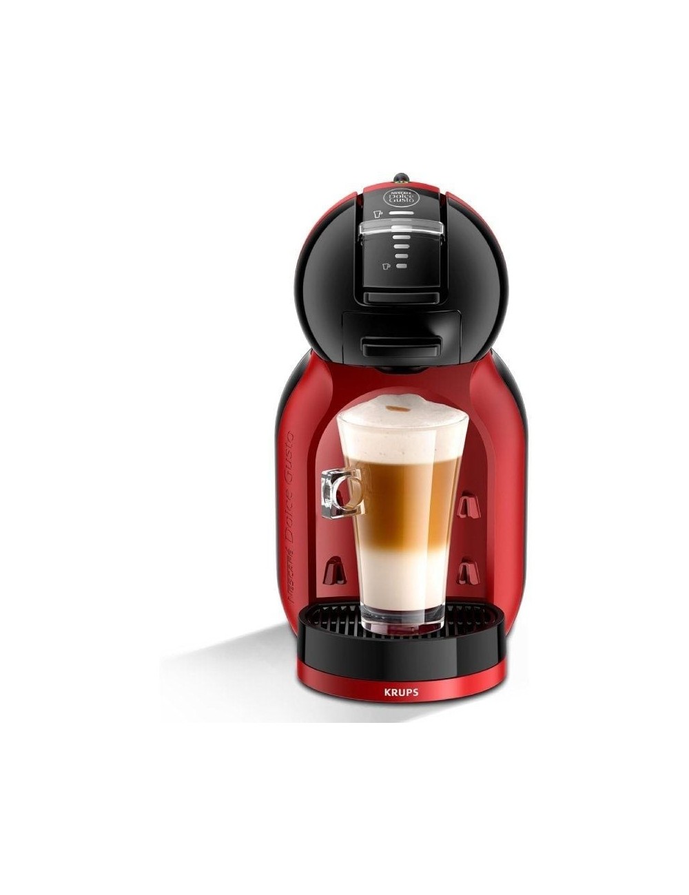 Cafetera de Cápsulas Krups Dolce Gusto Mini Me/ 1500W/ 15 Bares/ Rojo Cereza
