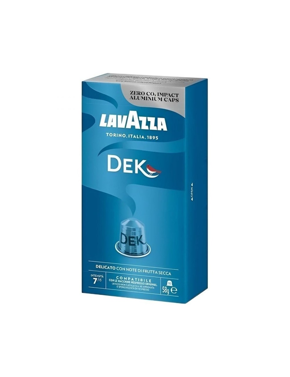 Cápsula Lavazza Espresso Decaf Descafeinado para cafeteras Nespresso/ Caja de 10