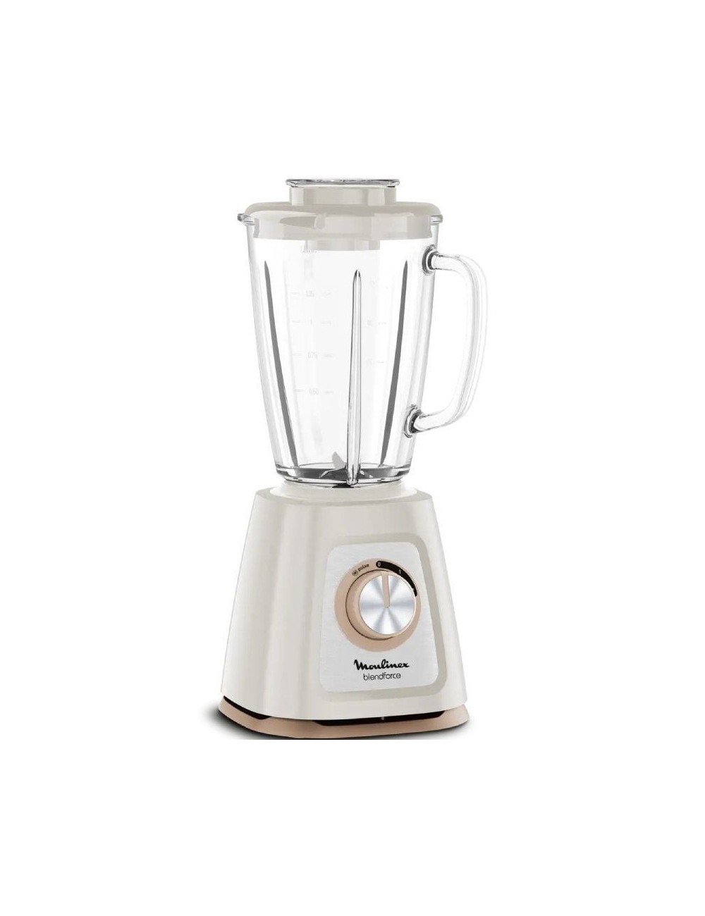 Batidora de vaso Moulinex Blendforce LM430A10/ 800W/ 2 Velocidades