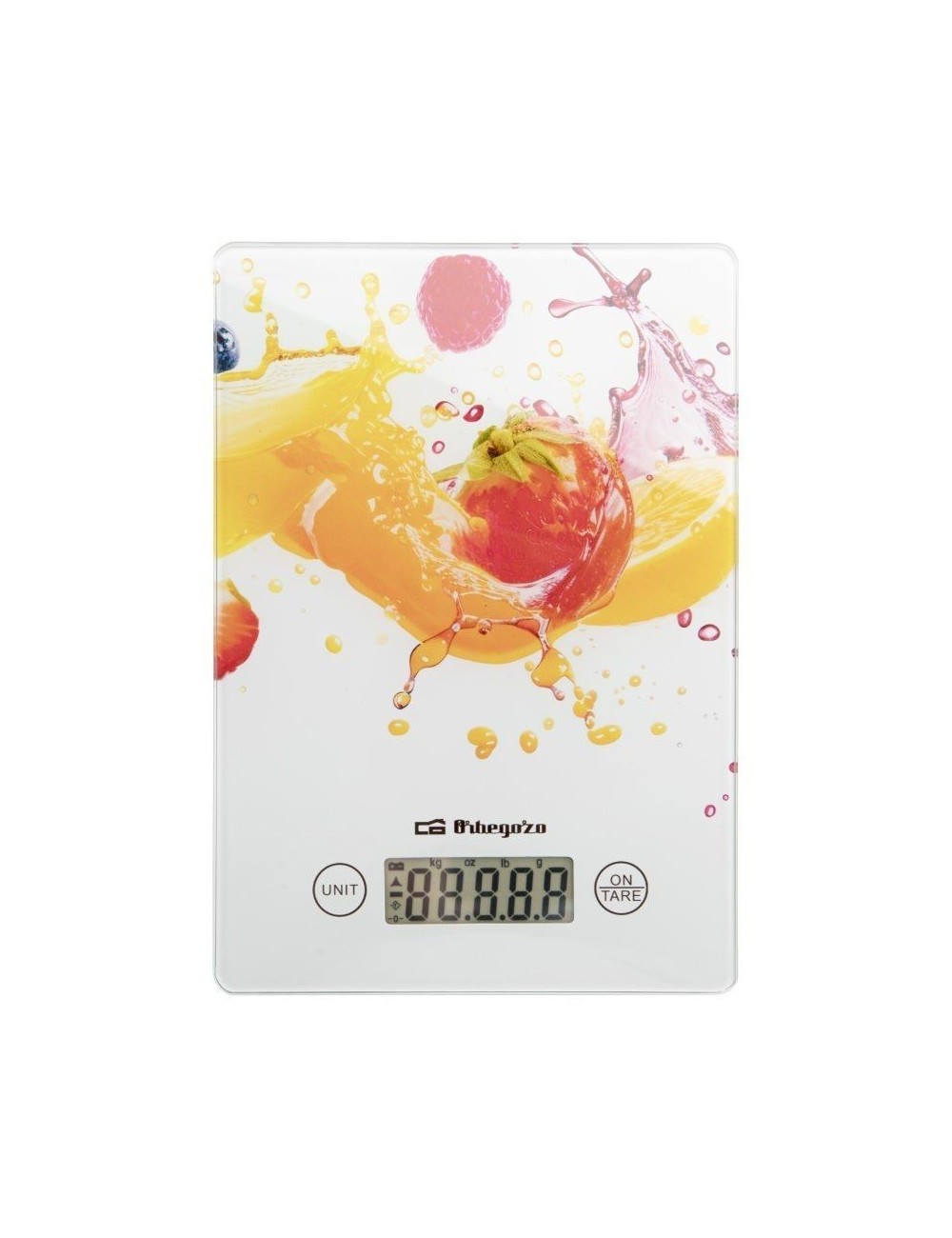 Báscula de Cocina Electrónica Orbegozo PC 1023/ hasta 5 kg/ Blanca