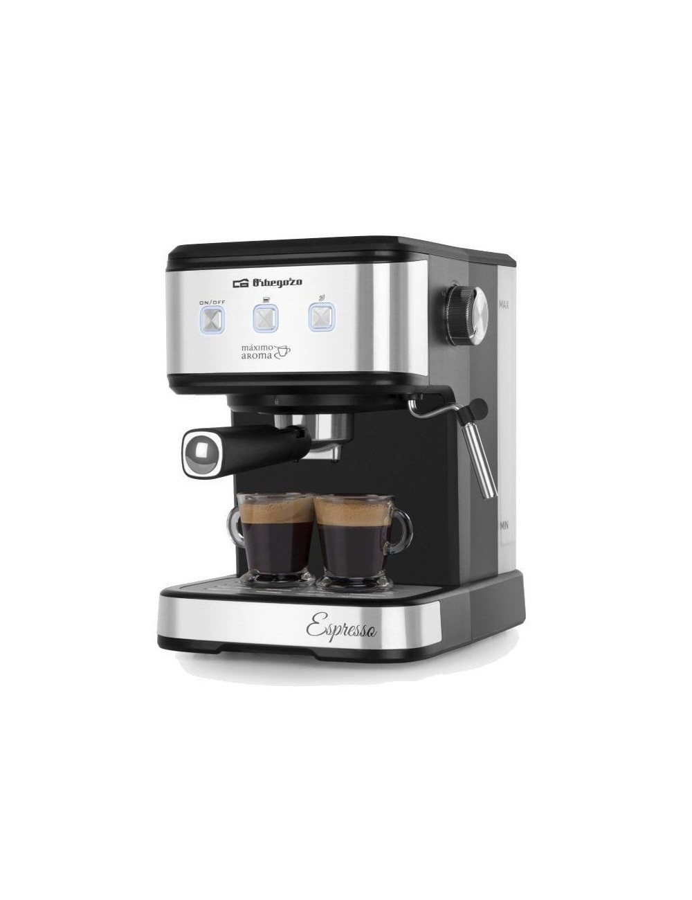 Cafetera Expreso Orbegozo EX 5210/ 1100W/ 20 Bares