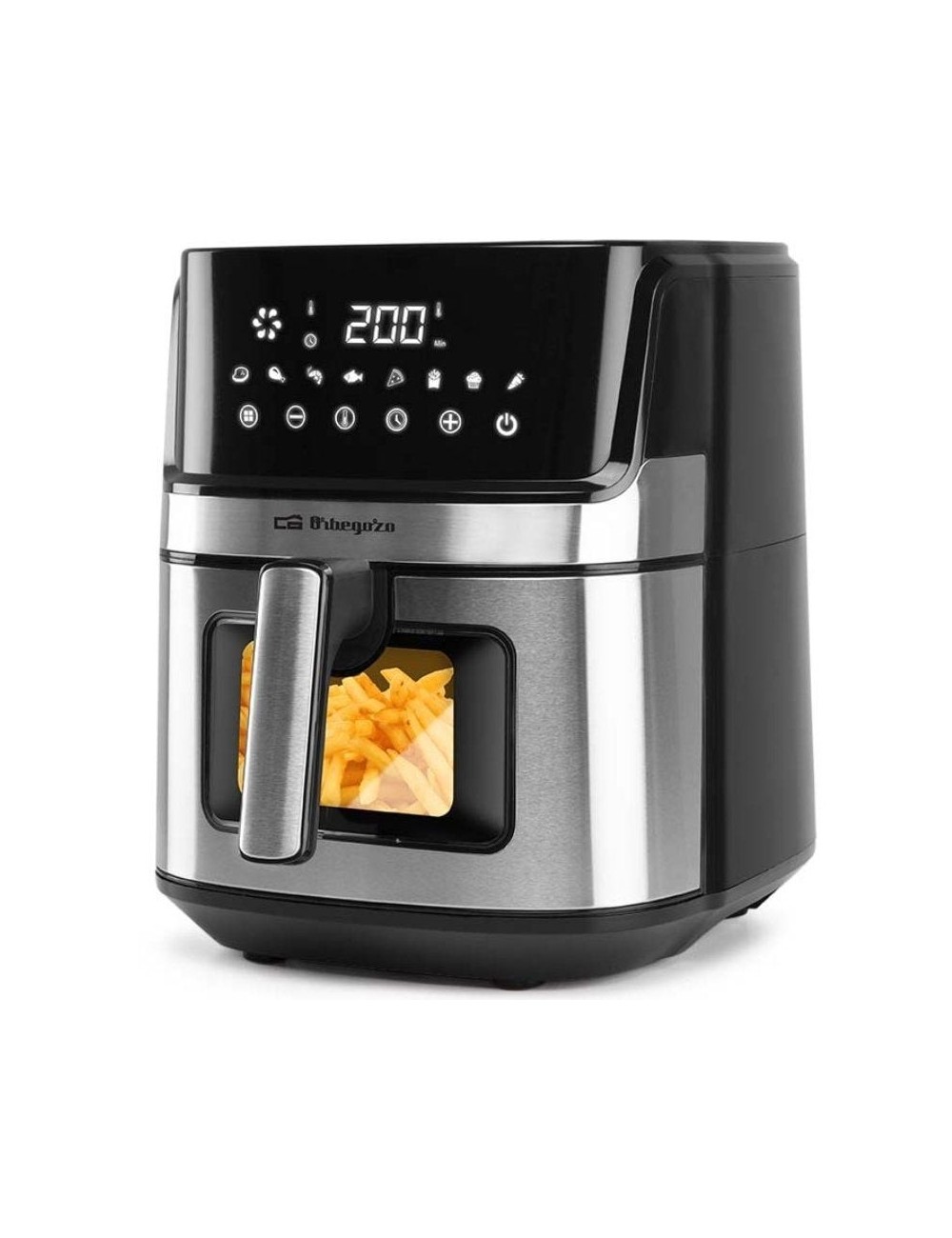 Freidora por Aire Airfryer / Sin Aceite Orbegozo FDR 6520/ 1700W/ Capacidad 6.5L