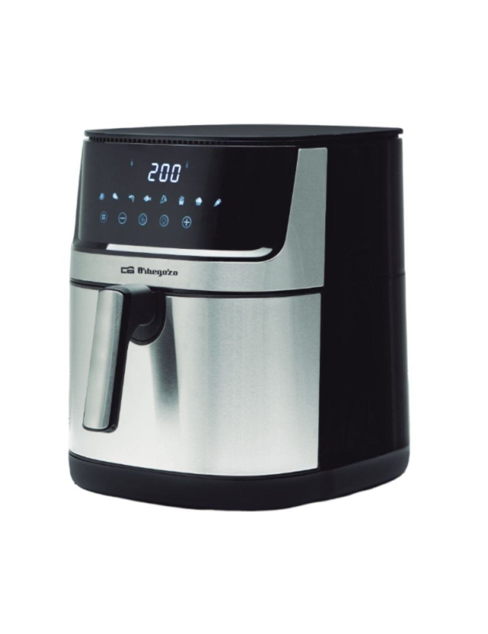 Freidora por Aire Airfryer / Sin Aceite Orbegozo FDR 8010/ 2000W/ Capacidad 8L