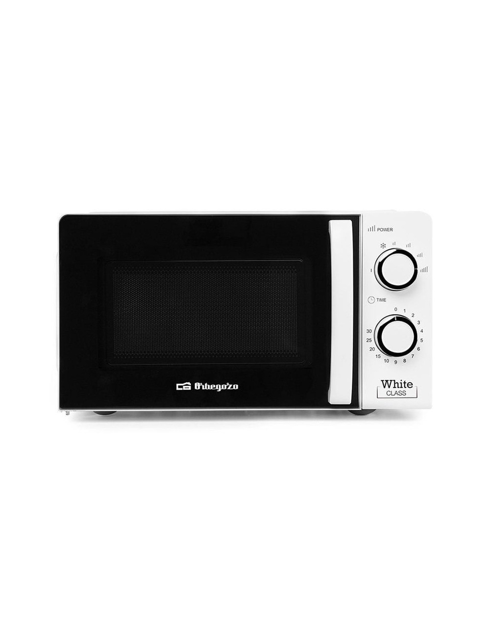 Microondas Orbegozo MI 2115/ 700W/ Capacidad 20L/ Blanco