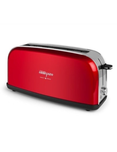 Tostador Vintage Orbegozo TOV 6200/ 850W/ Rojo