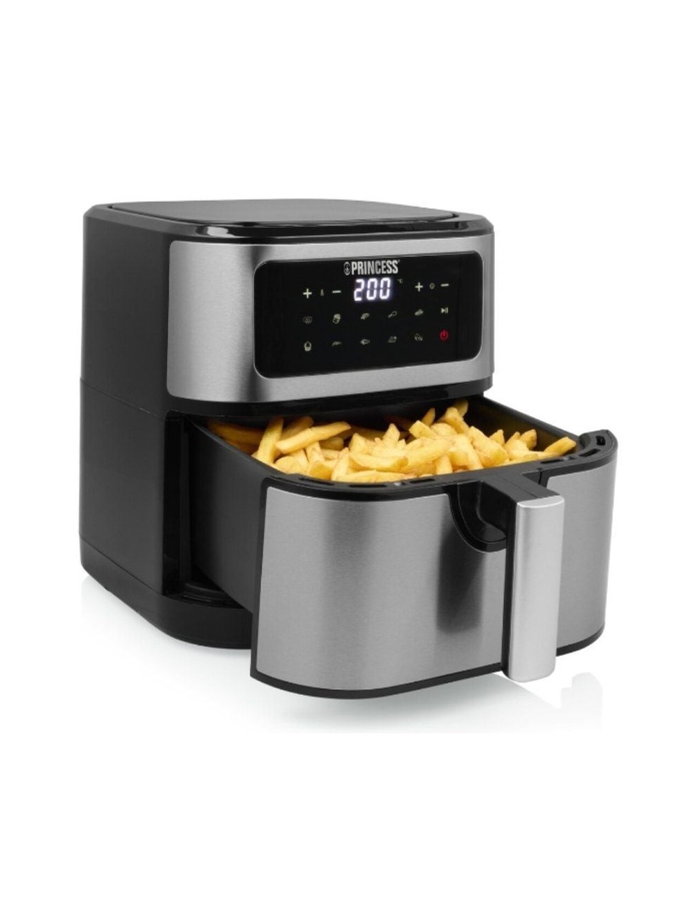 Freidora por Aire Airfryer / Sin Aceite Princess Digital 183043/ 1800W/ Capacidad 7L