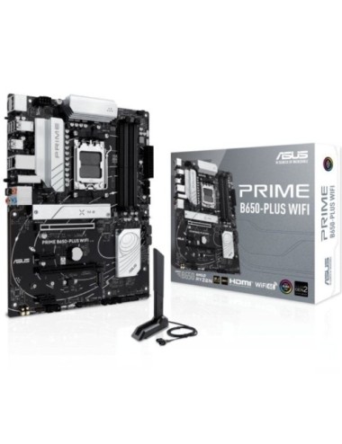 Placa Base Asus Prime B650-PLUS WiFi Socket AM5/ DDR5/ PCIe 5.0