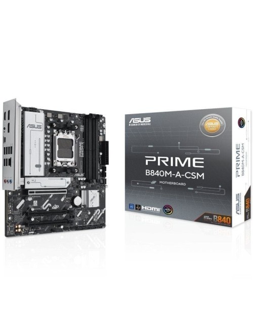 Placa Base Asus Prime B840M-A-CSM Socket AM5/ DDR5/ PCIe 4.0/ Micro ATX