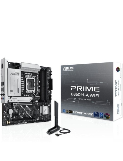 Placa Base Asus Prime B860M-A WIFI Socket 1851/ DDR5/ PCIe 5.0/ Micro ATX