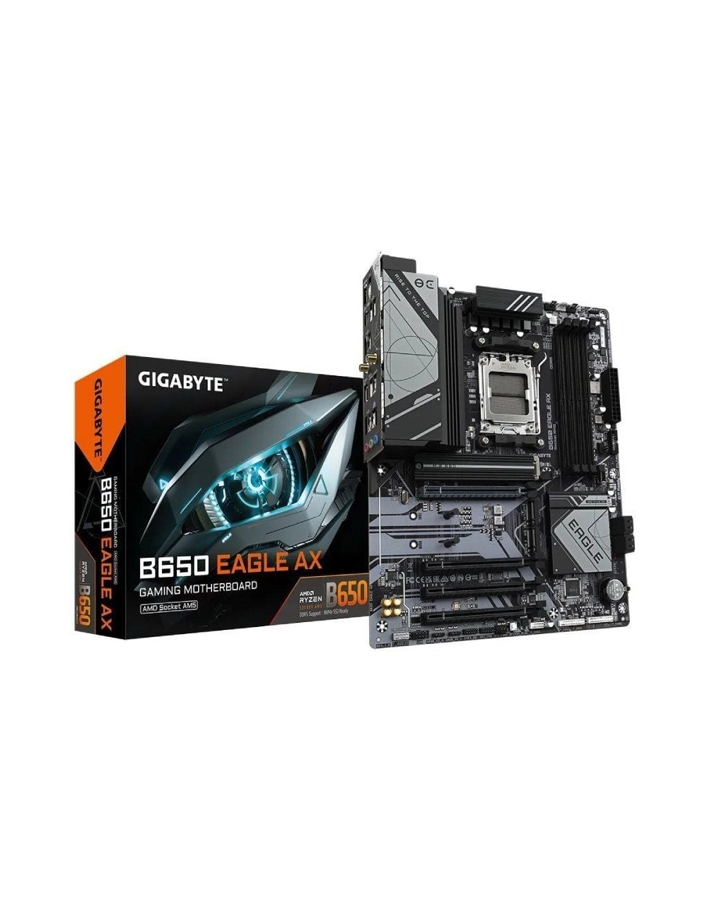 Placa Base Gigabyte B650 EAGLE AX Socket AM5/ DDR5/ PCIe 5.0