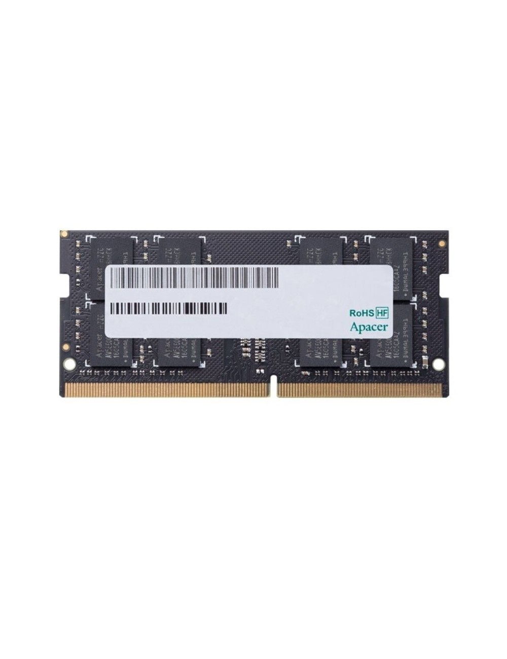 Memoria RAM Apacer ES.08G21.GSH 8GB/ DDR4/ 3200MHz/ 1.2V/ CL22/ SODIMM
