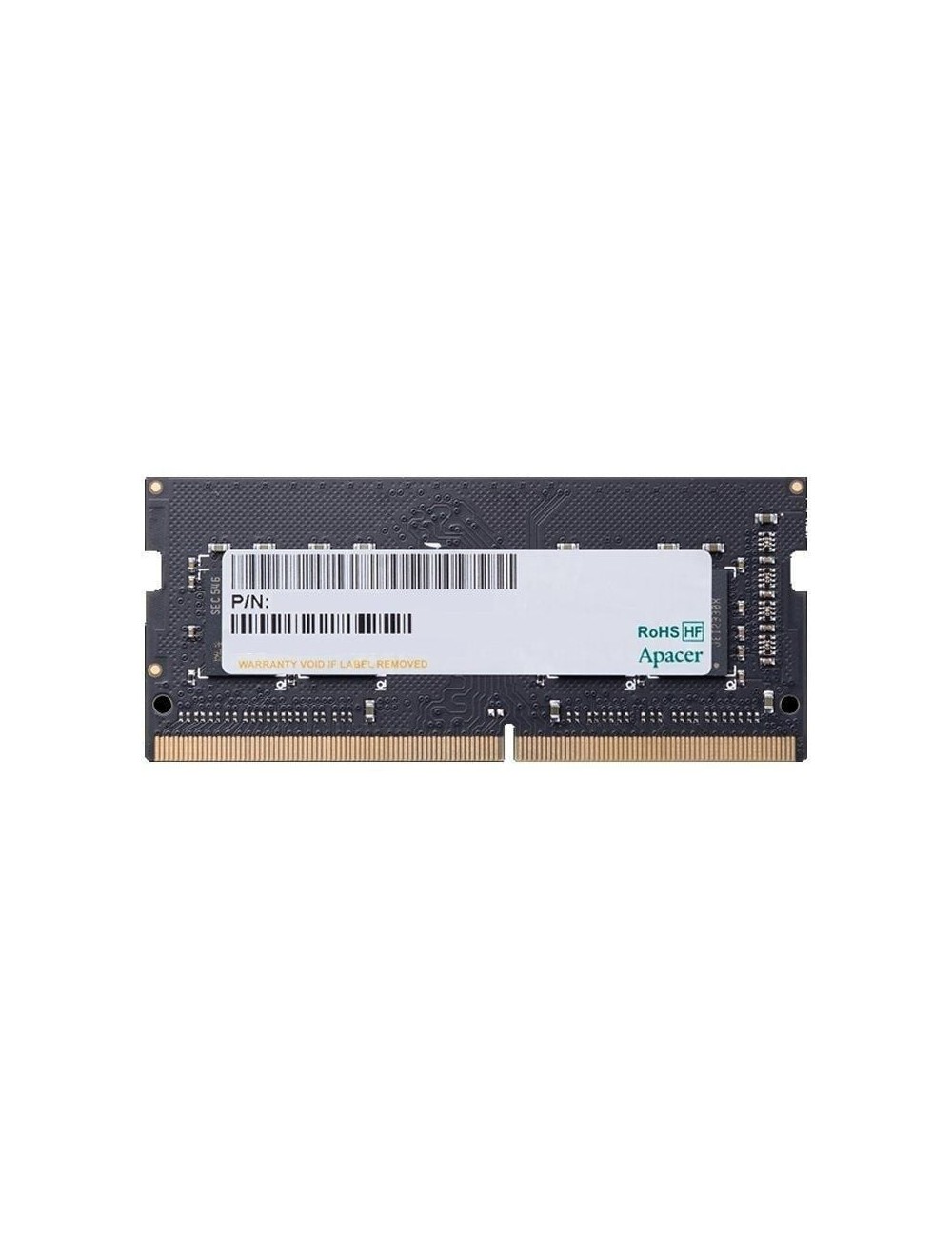 Memoria RAM Apacer ES.08G2V.GNH 8GB/ DDR4/ 2666MHz/ 1.2V/ CL19/ SODIMM