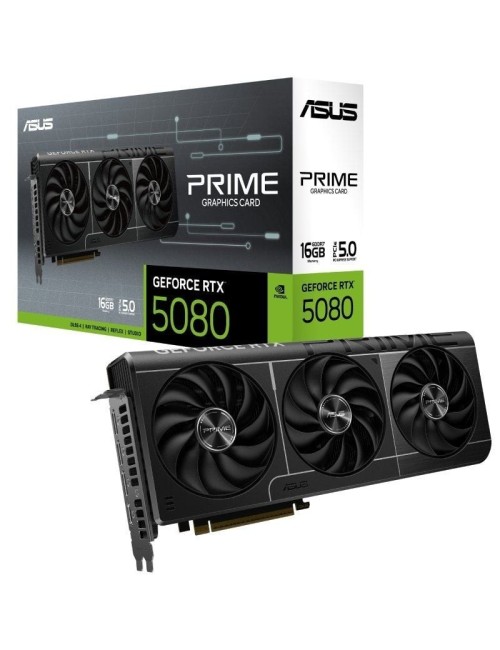 Tarjeta Gráfica Asus Prime GeForce RTX 5080/ 16GB GDDR7